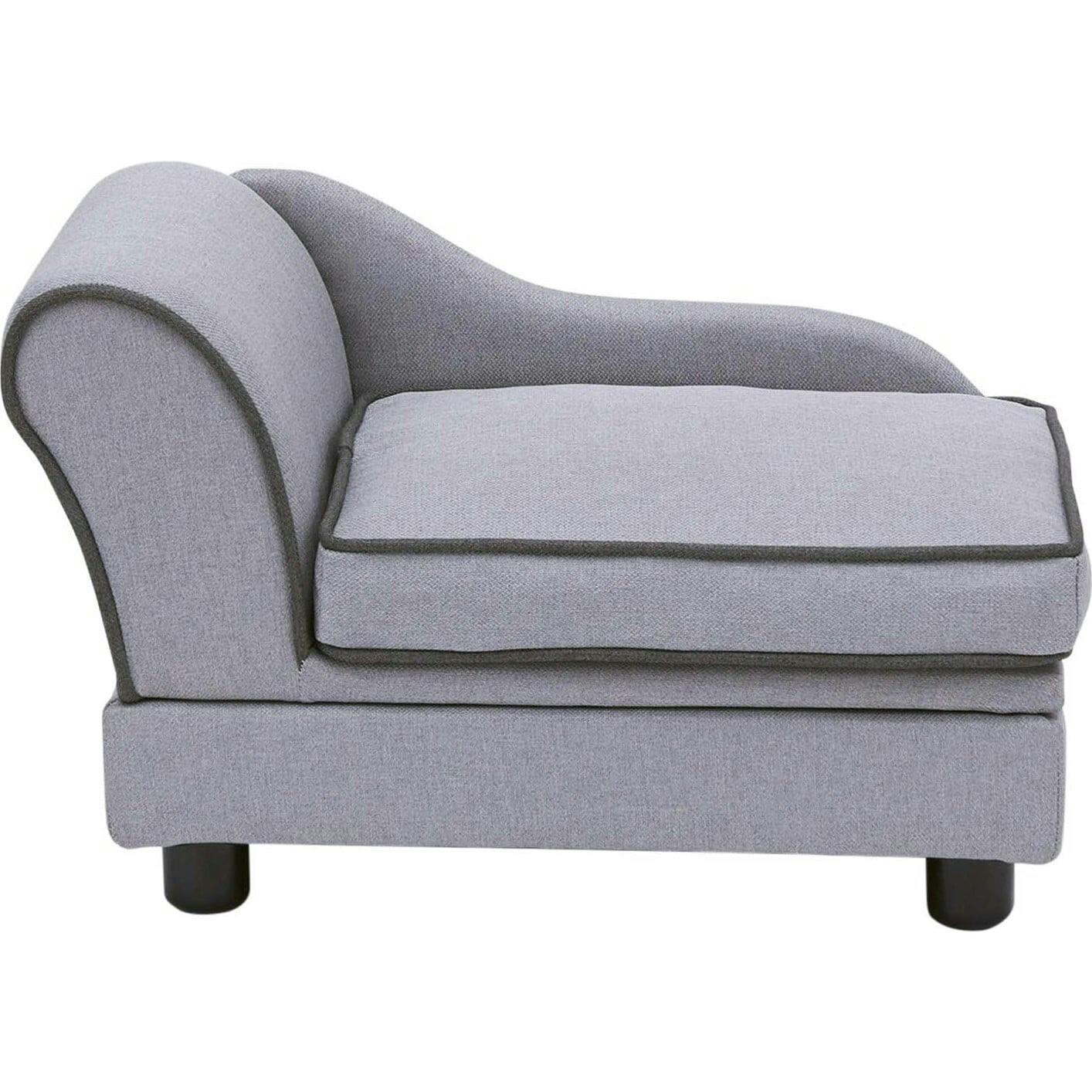 Ivan Linen Pet Sofa with Storage & Washable Cover
