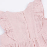 Lotus Flower Ducklings - Ruffle Sleeve Dress and Bloomer