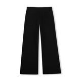 Black Logo Drawstring Pants