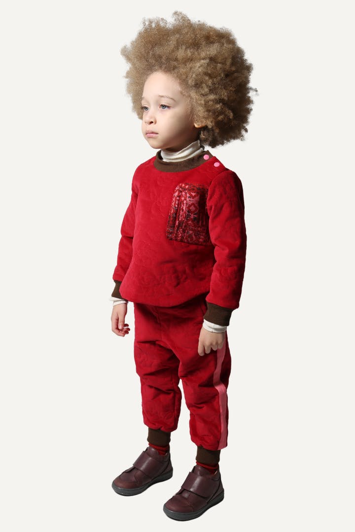 BLOOM PADDED TRACK PANTS