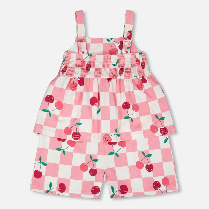 Organic Cotton Jersey Romper
