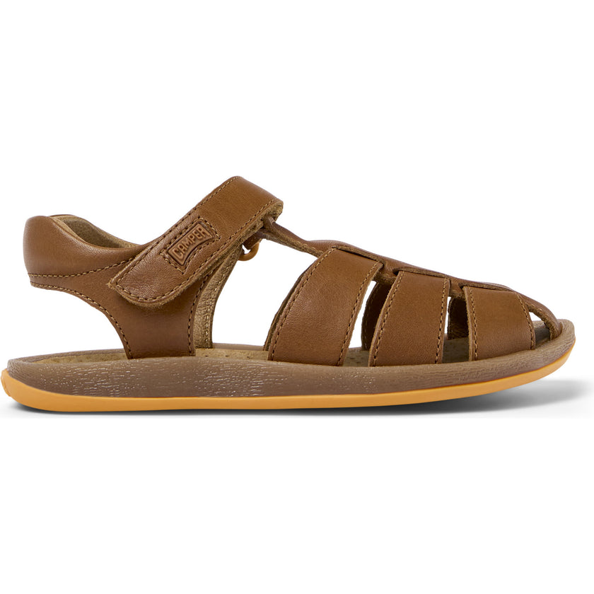 Bicho Leather Sandals, Brown