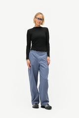 Ynes Long Sleeve Top, Black