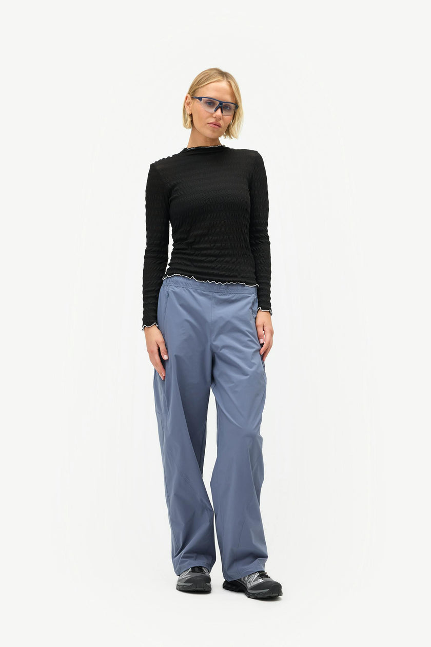 Ynes Long Sleeve Top, Black