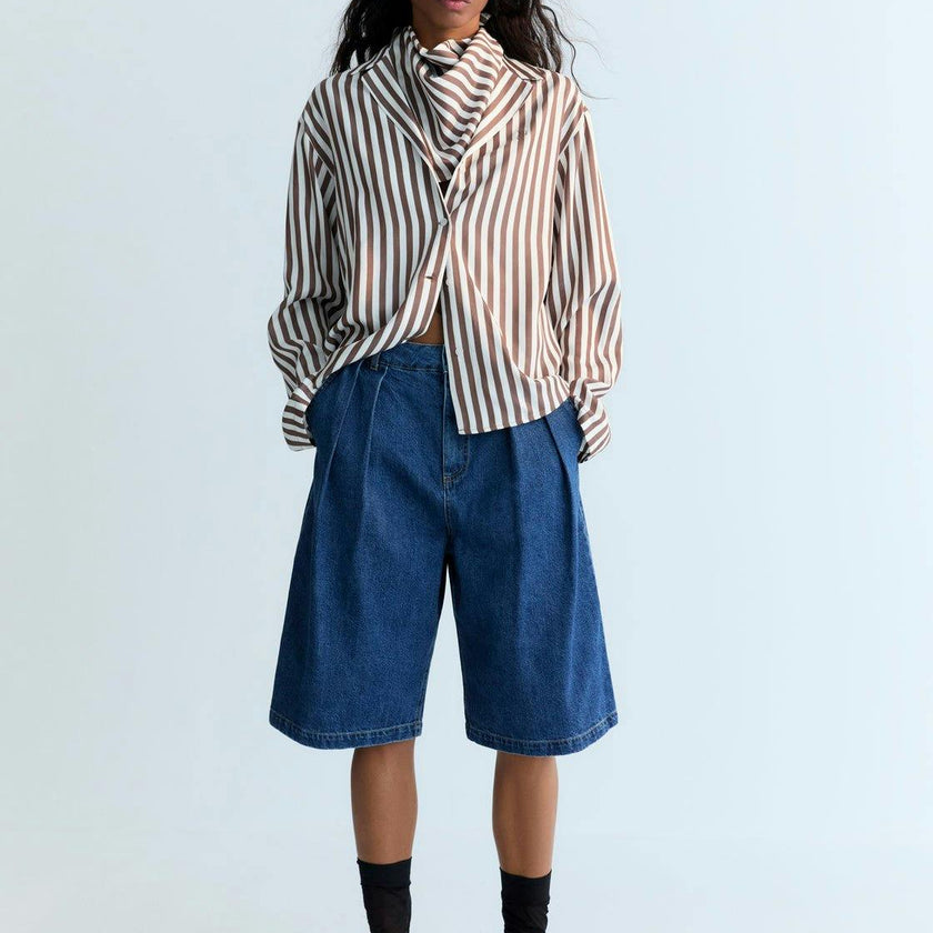Anika Woman Shirt Roast Stripes