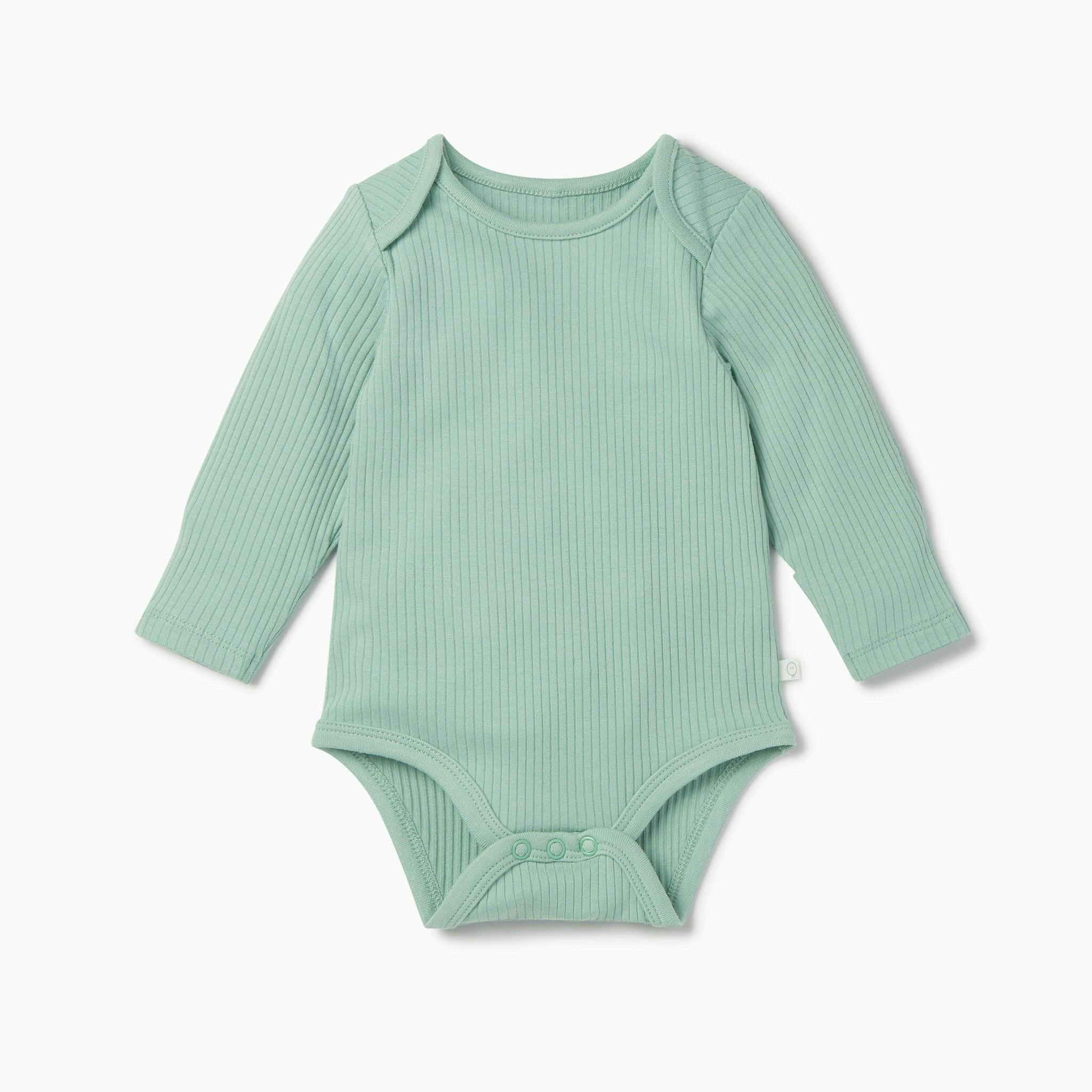 Ribbed Long Sleeve Bodysuit