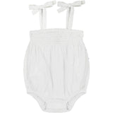 Ella Ruched Bubble, White