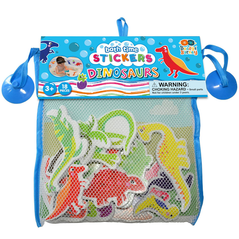 Bath Time: Stickers - Dinosaurs