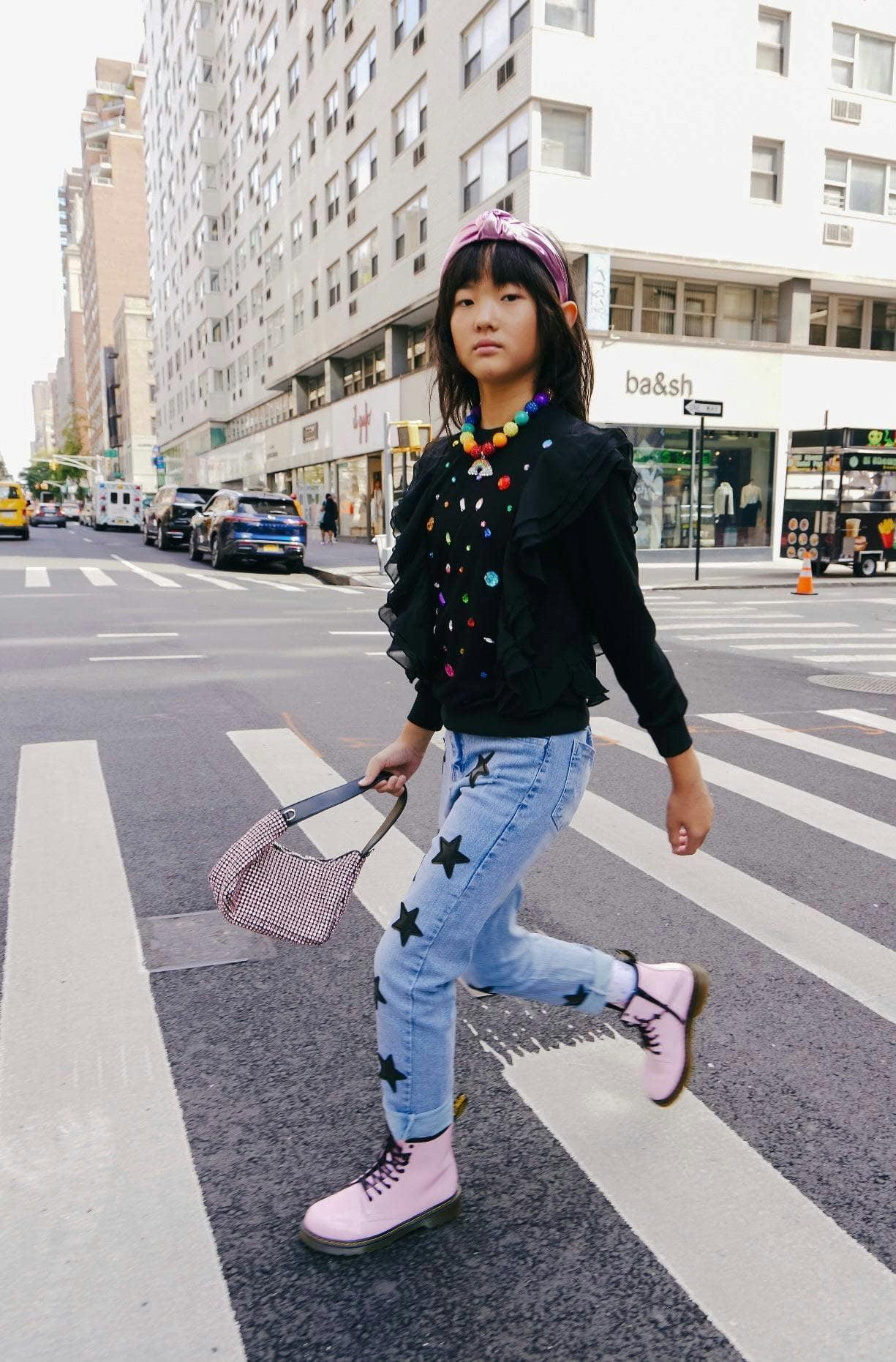 Ruffle Rainbow Gem Shirt