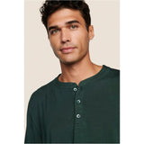 Henry TENCEL Modal Long PJ Set, Green