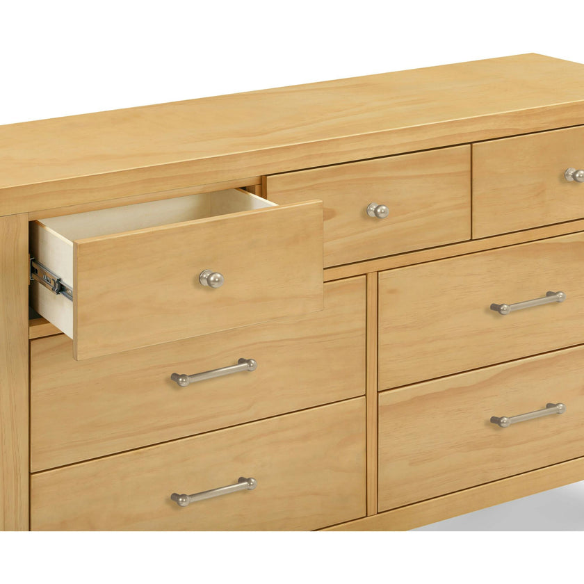 Nantucket 7-Drawer Assembled Dresser in Honey