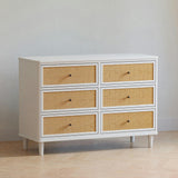 Marin with Cane 6 Drawer Dresser