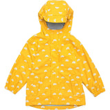 Recycled Waterproof Raincoat, Yellow