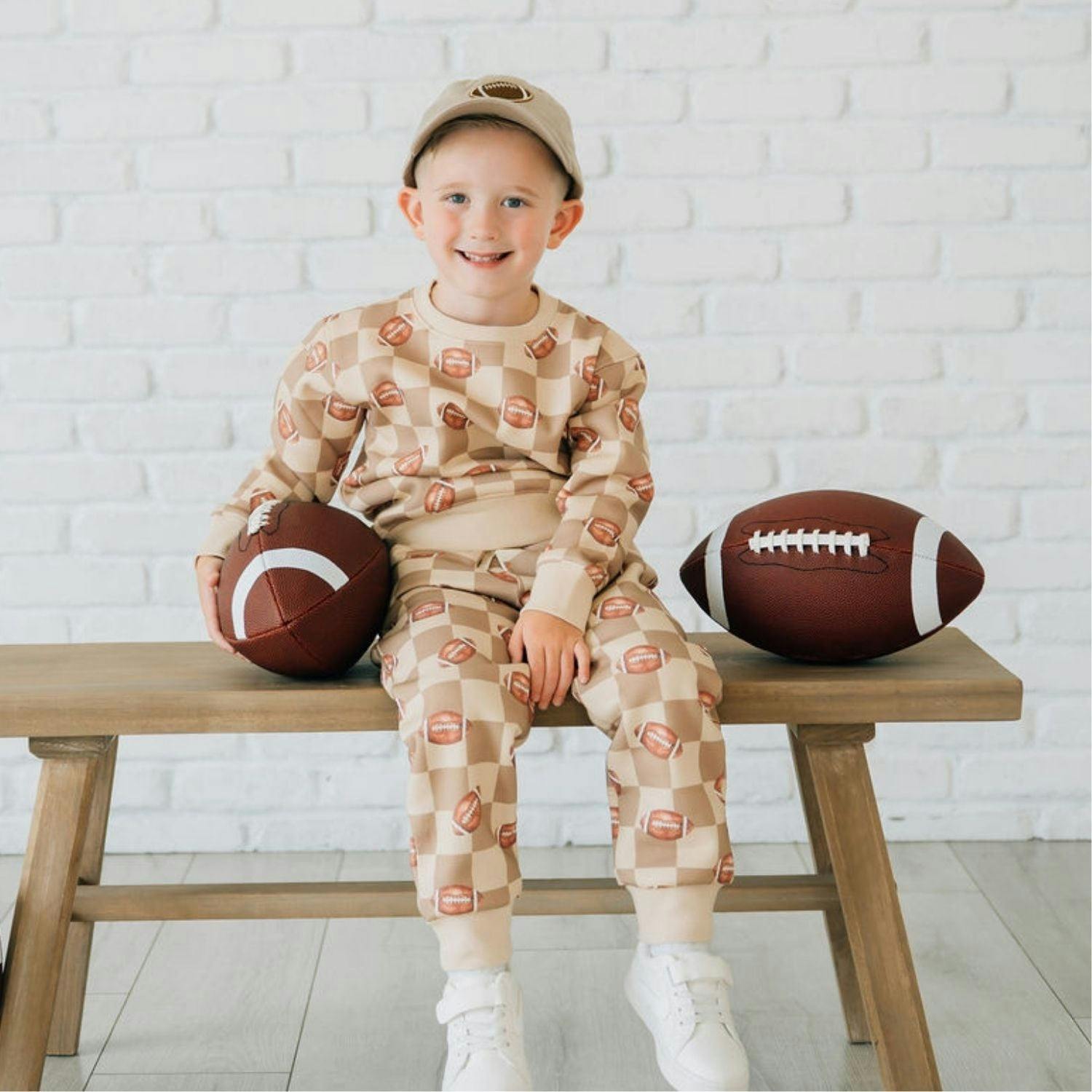 Football Patch Baseball Hat