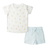 Organic Tee & Shorts Set - Ice Cream