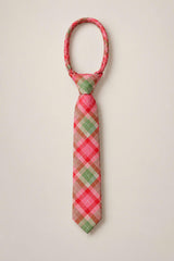 Ties in Rosewood Tartan