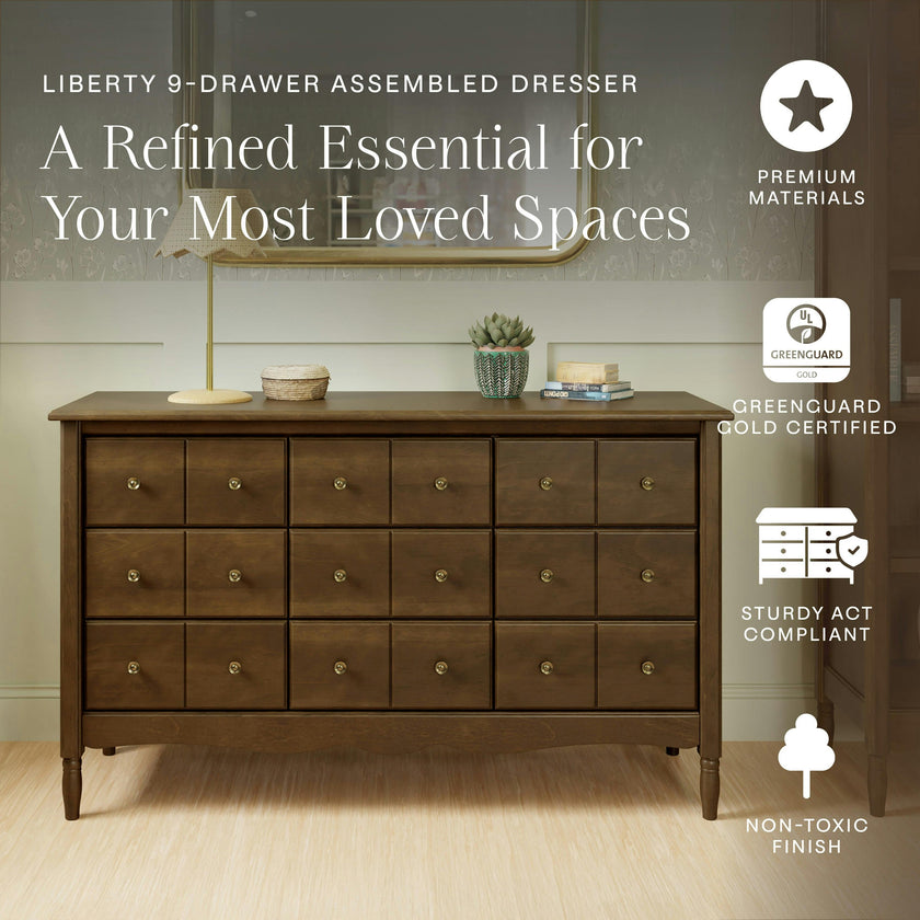 Namesake Liberty 9-Drawer Wide Assembled Dresser (56")