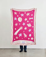 Night Sky Knit Midi Blanket
