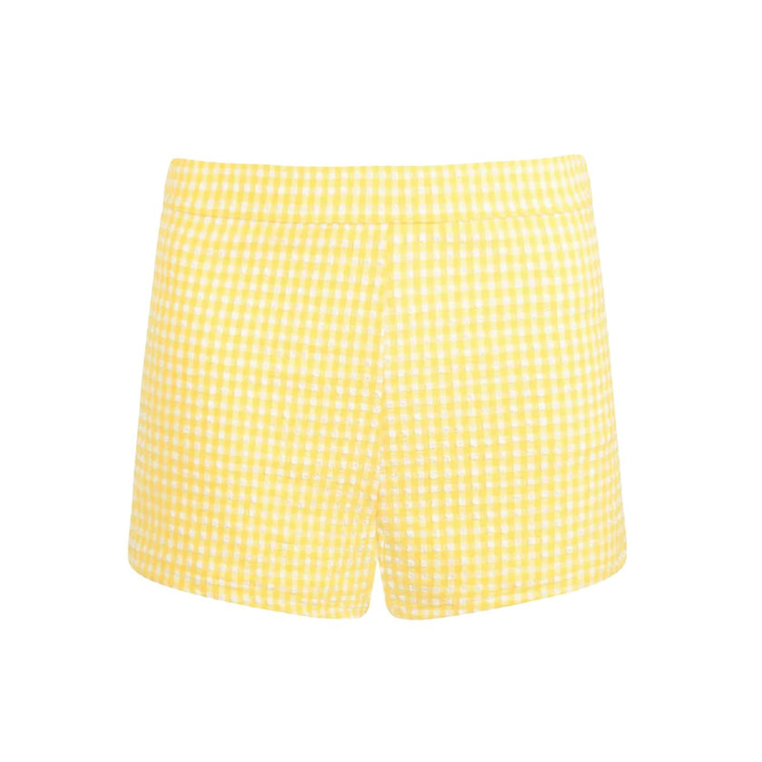 women's soleil gingham swim short