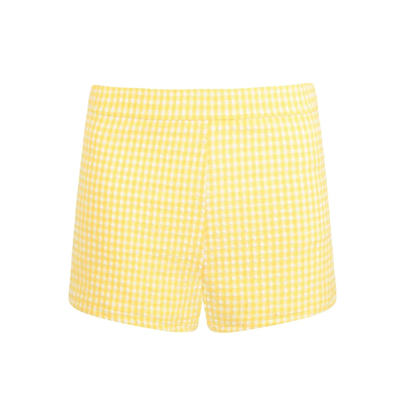 women's soleil gingham swim short