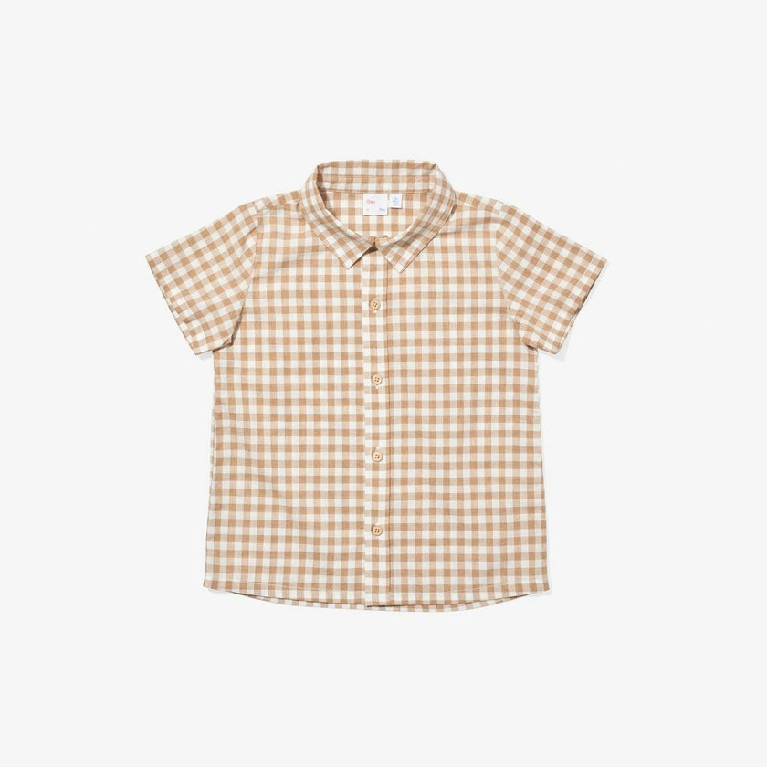 Jack Lee Shirt, Camel Check