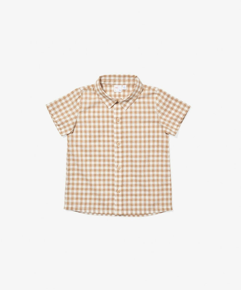 Jack Lee Shirt, Camel Check