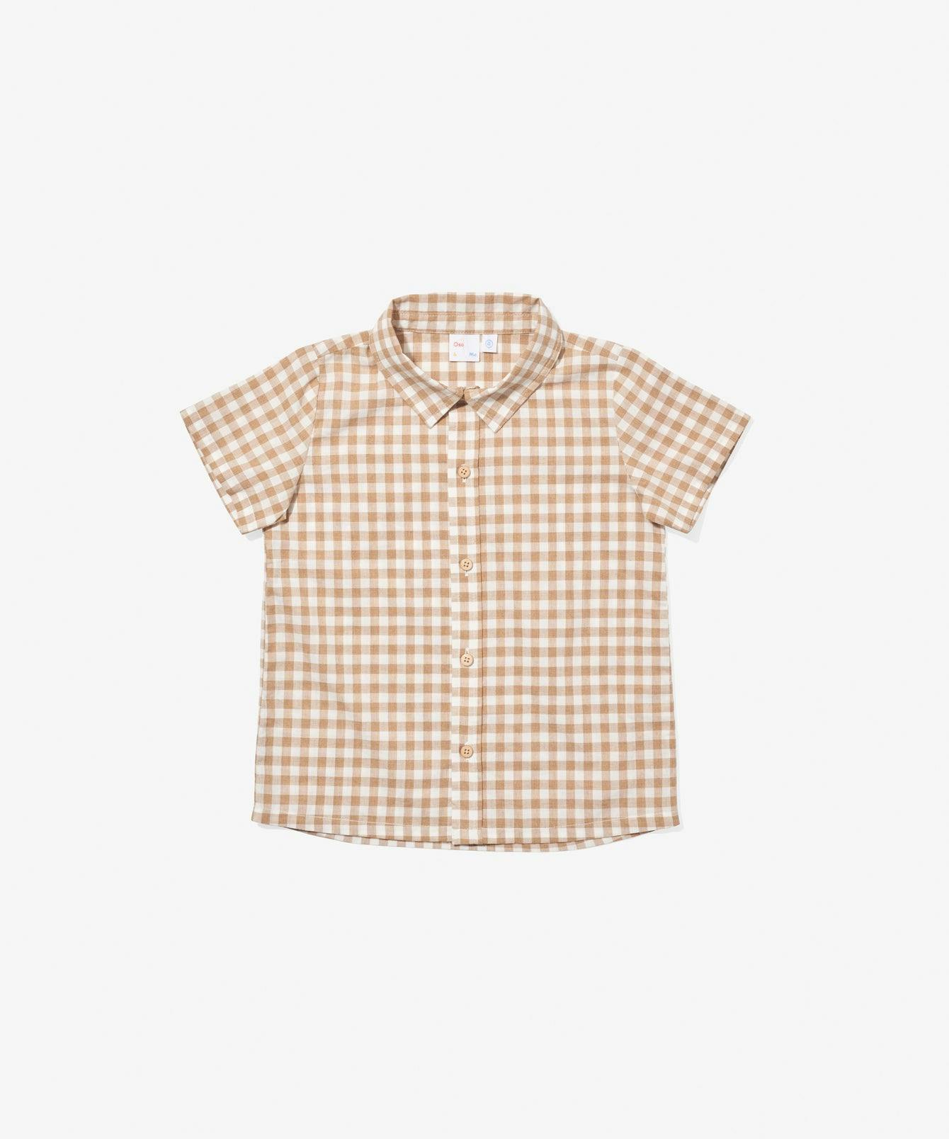 Jack Lee Shirt, Camel Check