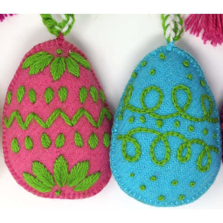 Easter Egg Garland, Bright