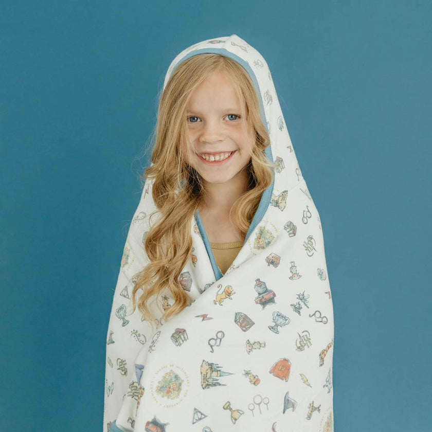 Premium Big Kid Hooded Towel - Wizarding World