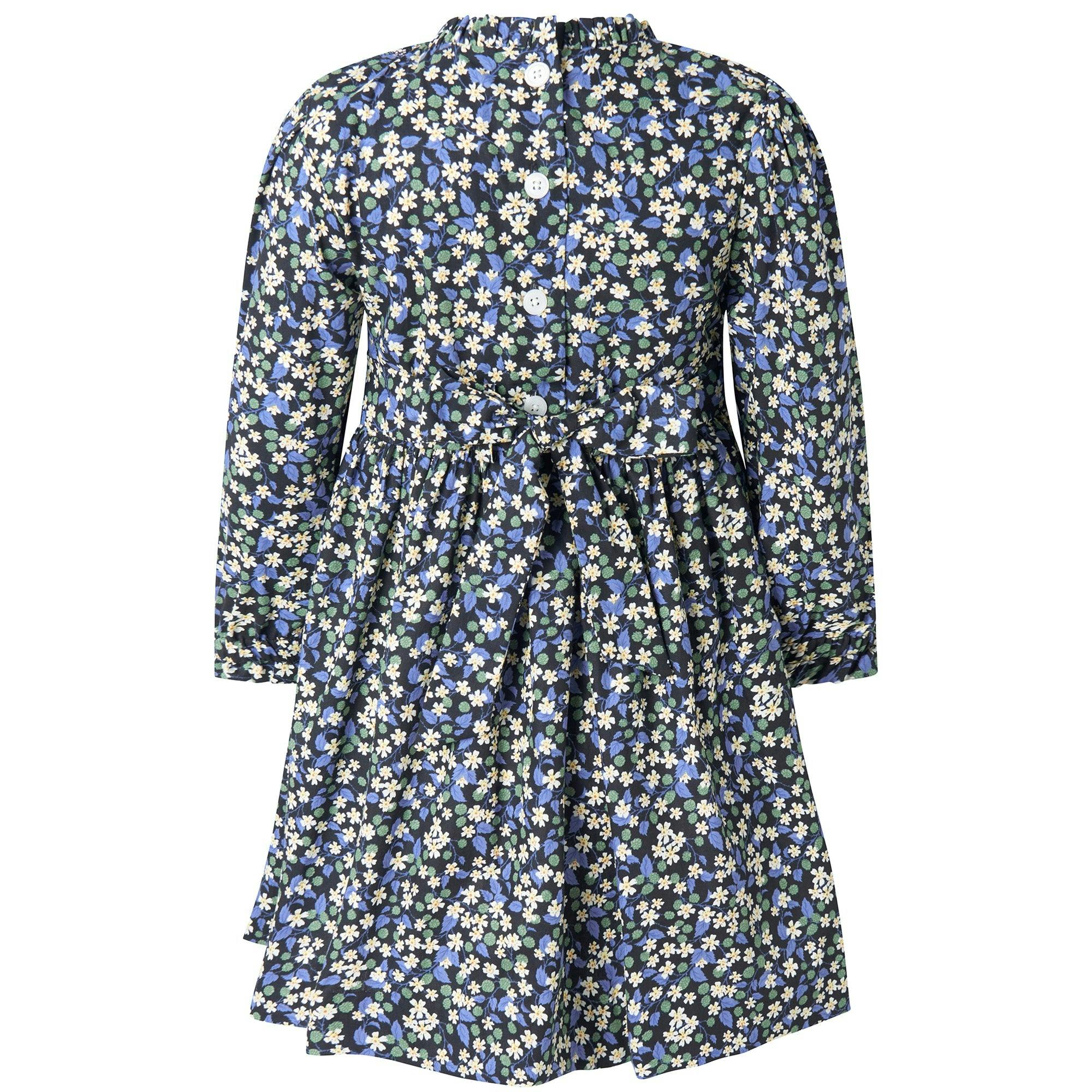 Floral Berry Ruched Dress
