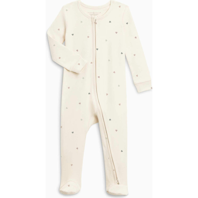 Peyton Zipper Sleeper | Heart / Ballet + Wisteria