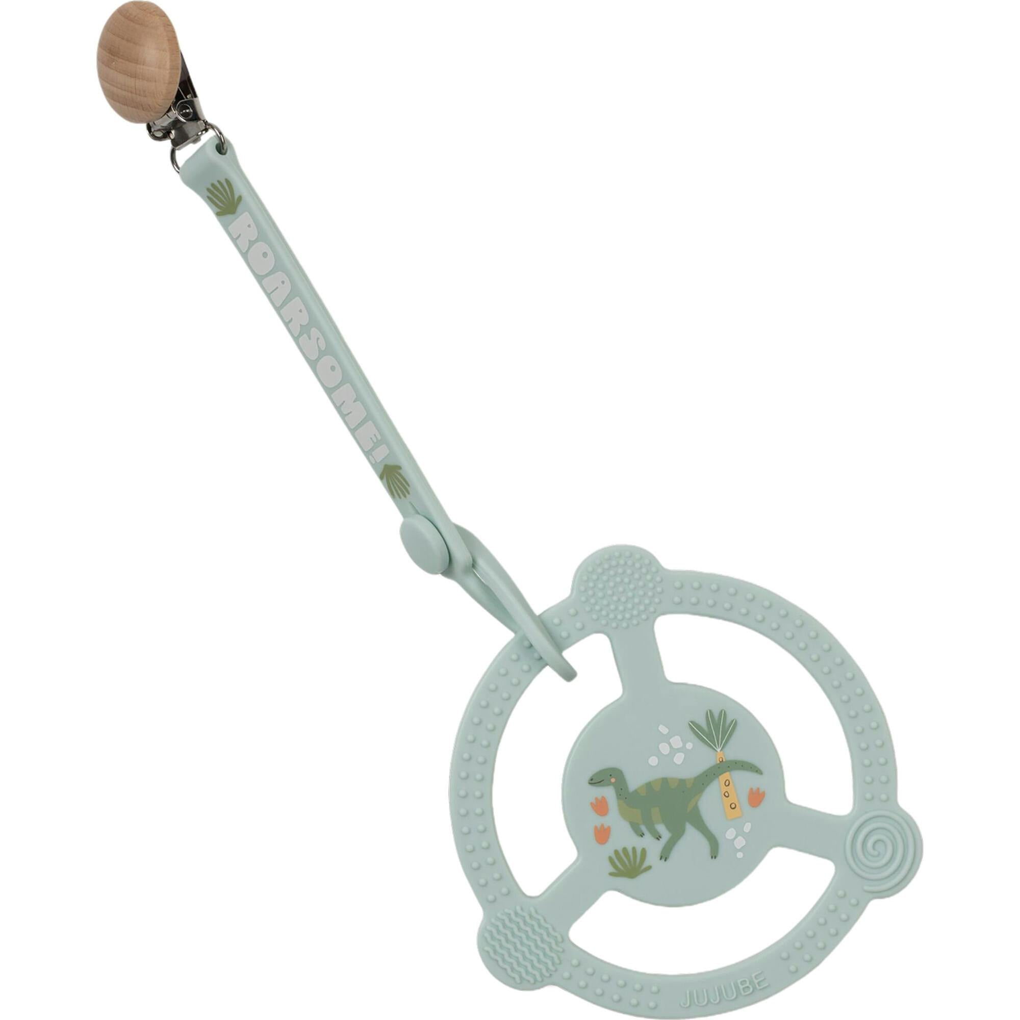 Studio Oh! Silicone Teether Ring With Detachable Clip