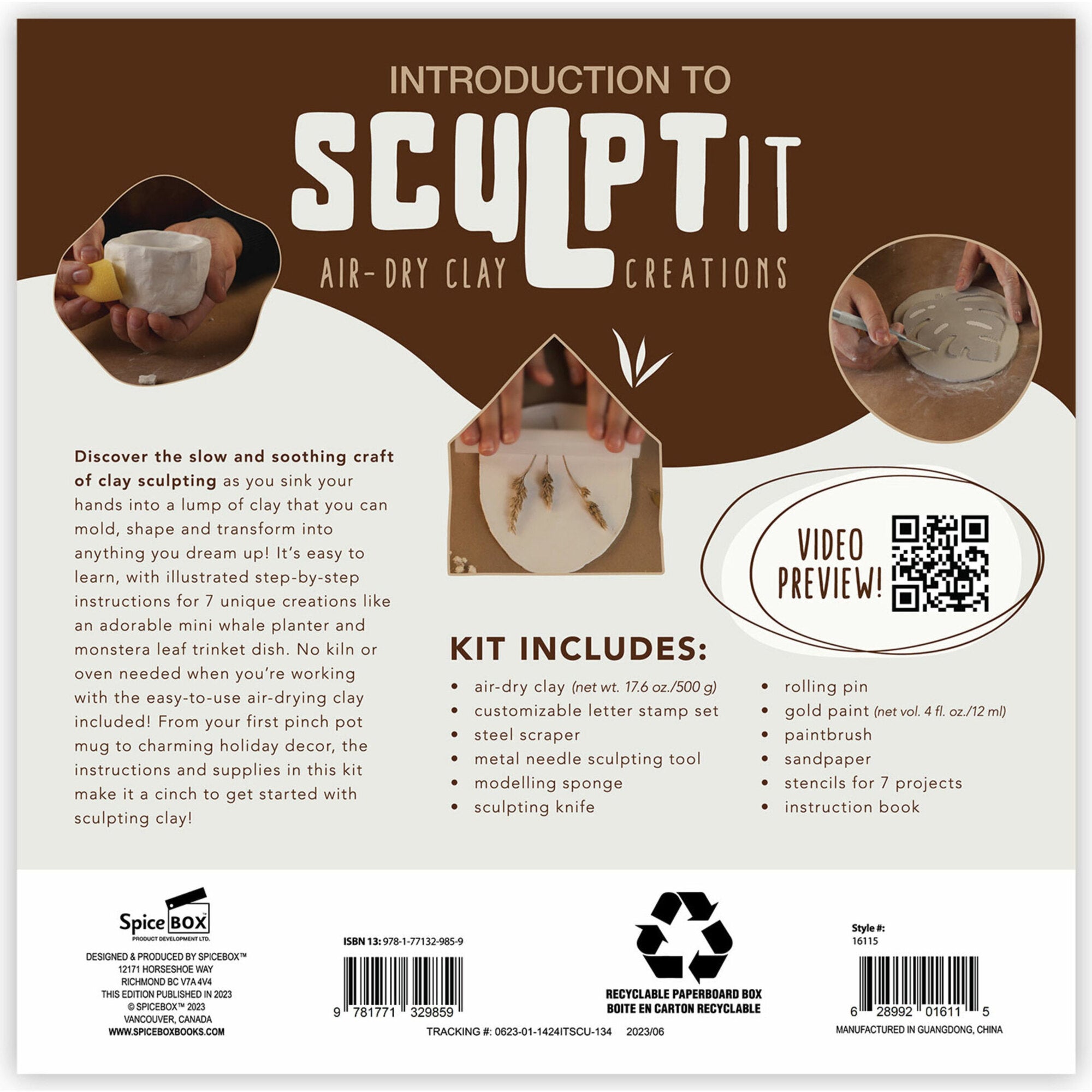 Introduction to: Sculpt It! Art Kit