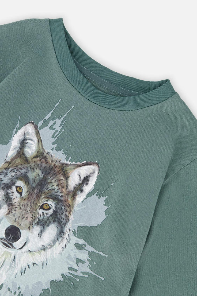 Long Sleeve T-Shirt Turquoise