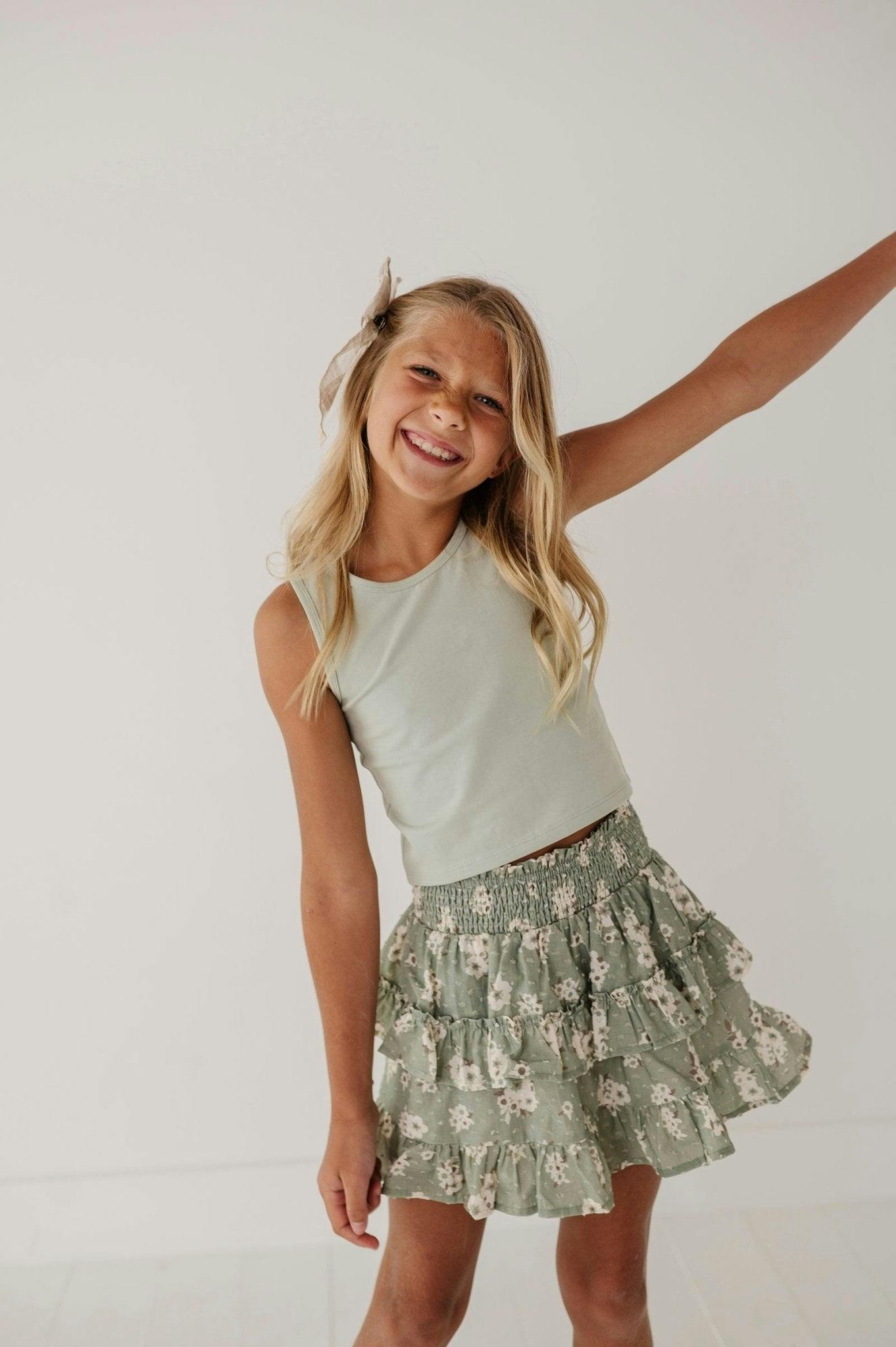 Ruffled Skirt