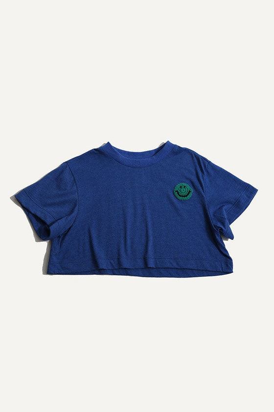 CLASSIC SMILEY CROPPED TEE