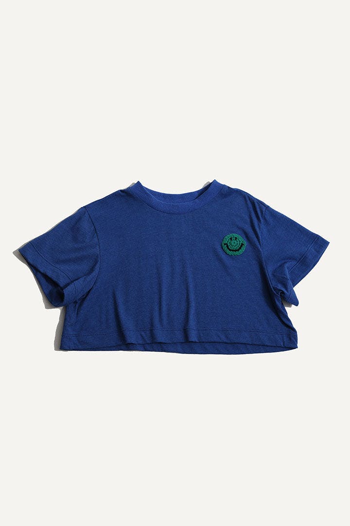 CLASSIC SMILEY CROPPED TEE