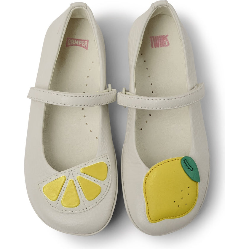Twins Ballerinas, White