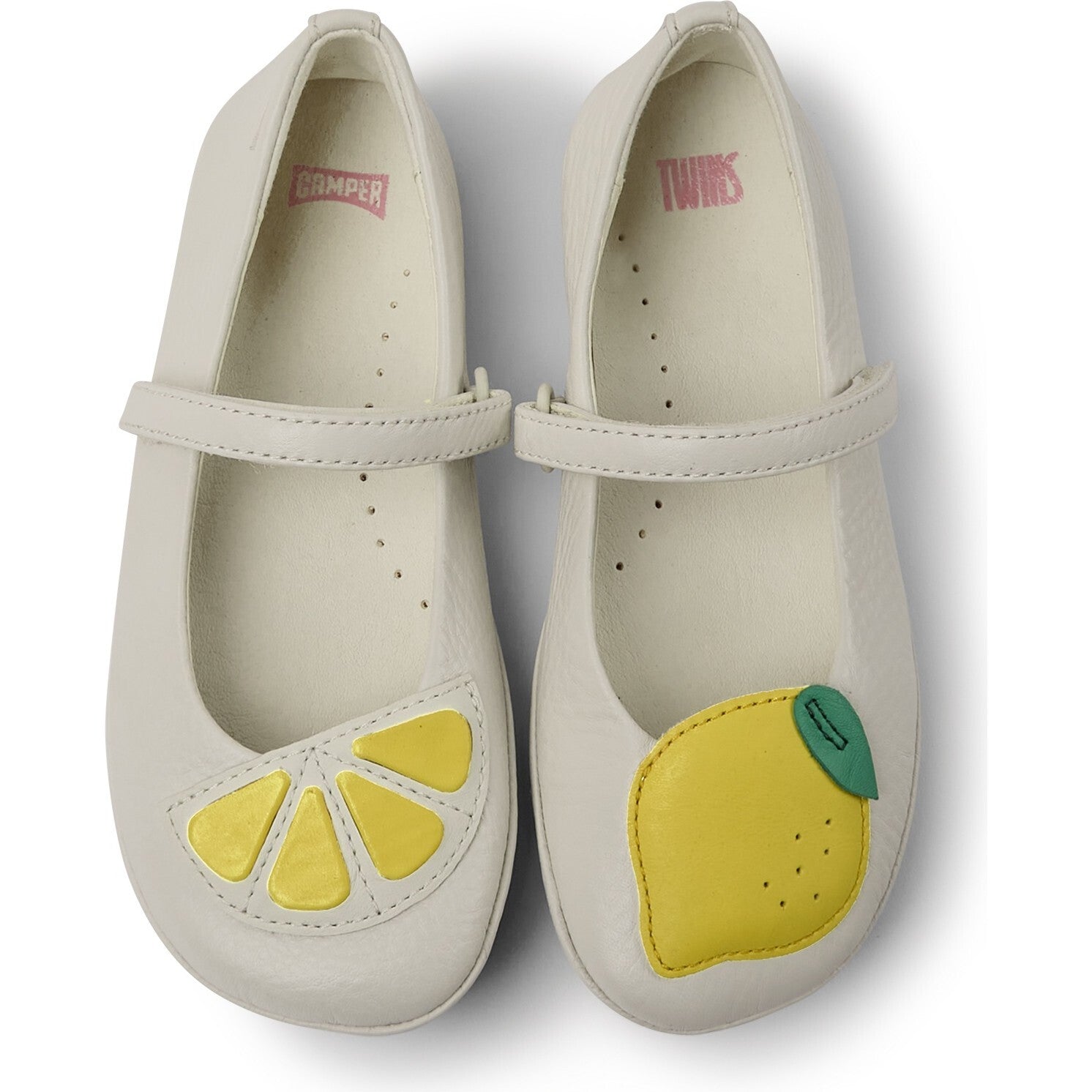 Twins Ballerinas, White