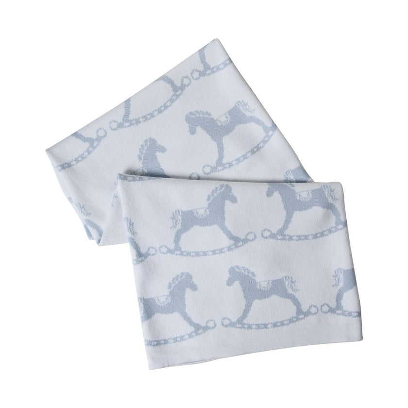 Rocking Horse Baby Blanket