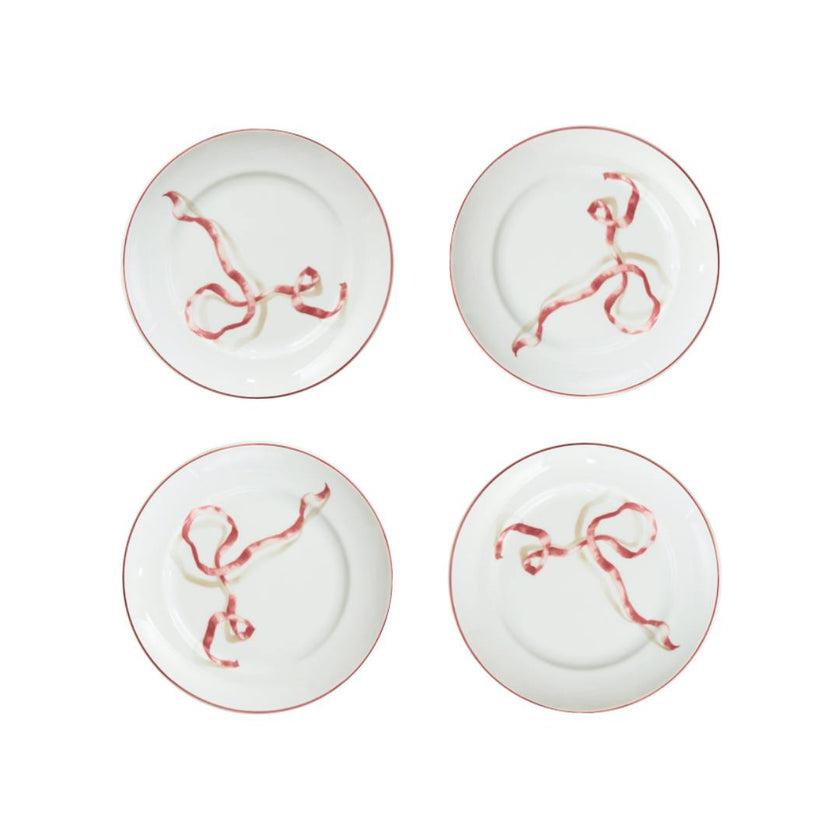 Ribbon Dessert Plate