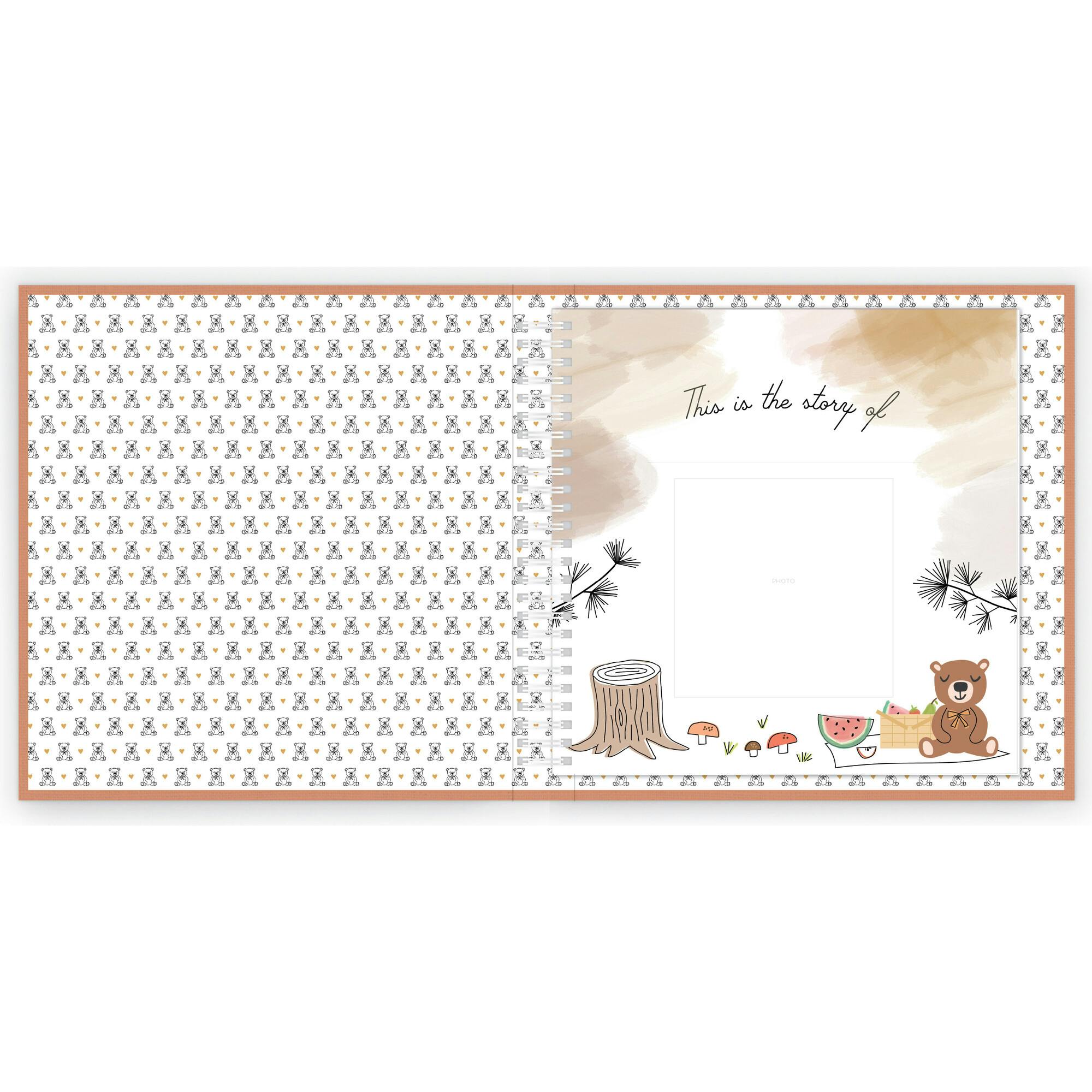 Teddy Bears' Picnic Luxury Memory Baby Book