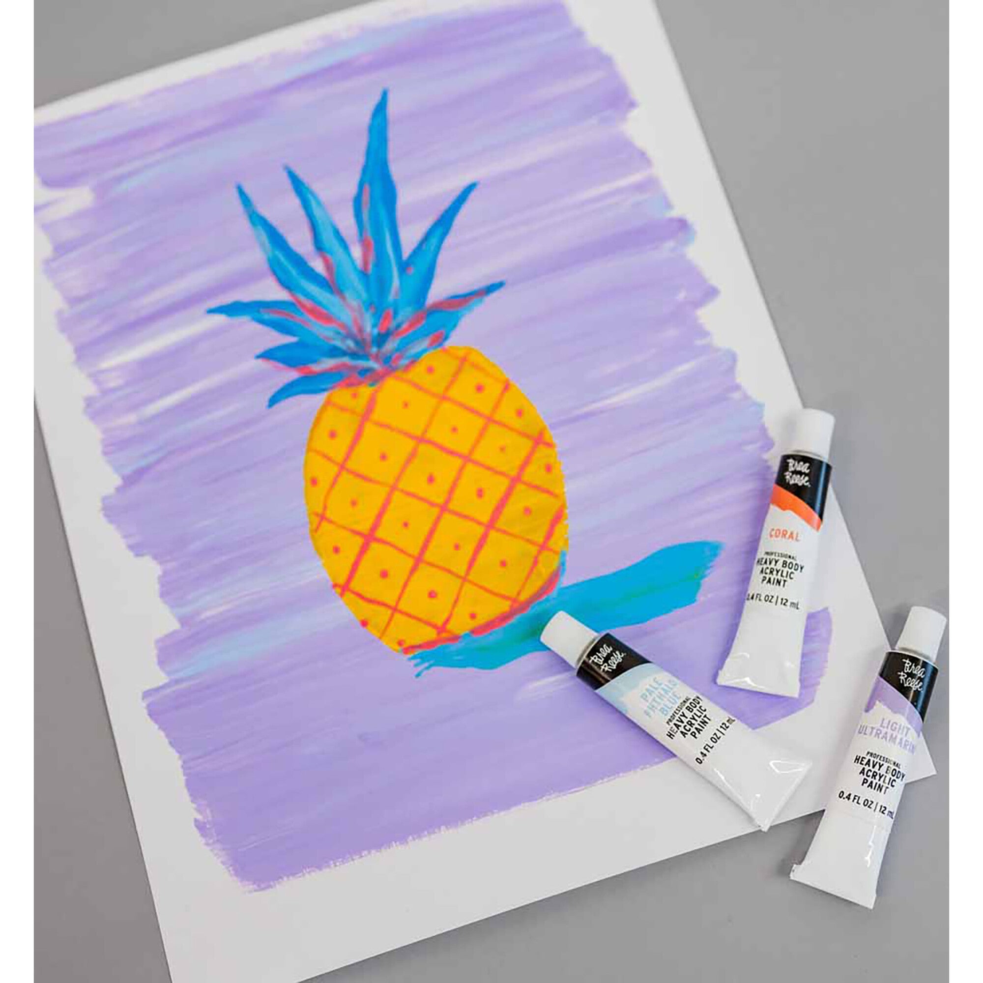 Professional Heavy Body Acrylics: Pastel - 12ct