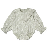 Organic Ruffle Bubble Romper