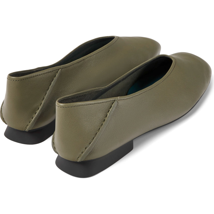 Women's Casi Myra Ballerinas, Medium Green