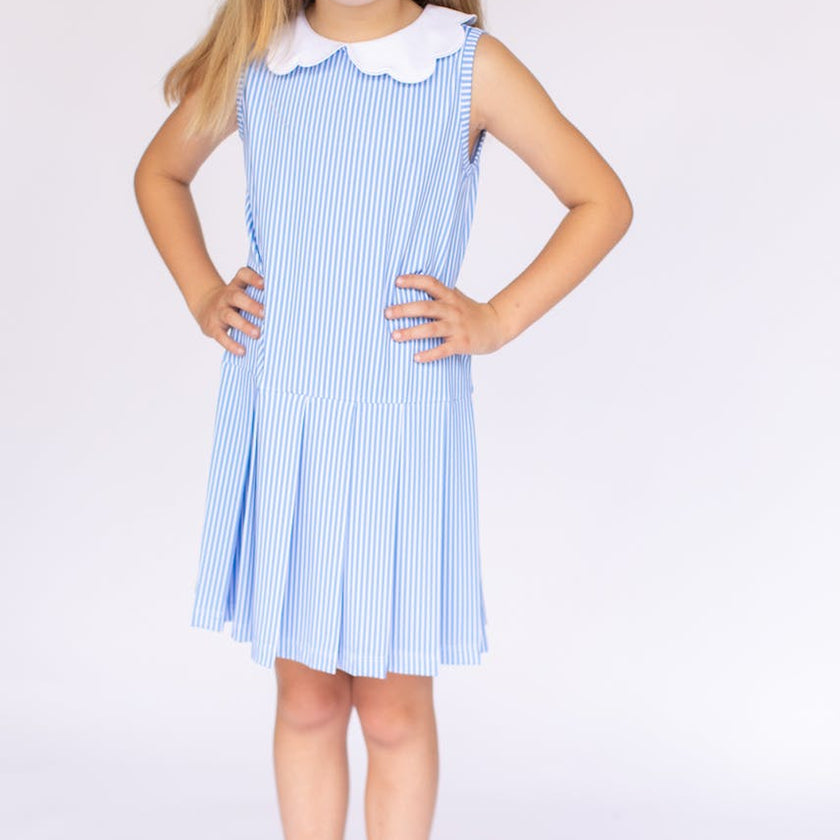 Claire Dress Sailor Stripe