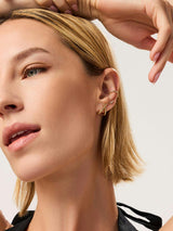 Gold Stud Earrings - Sloane