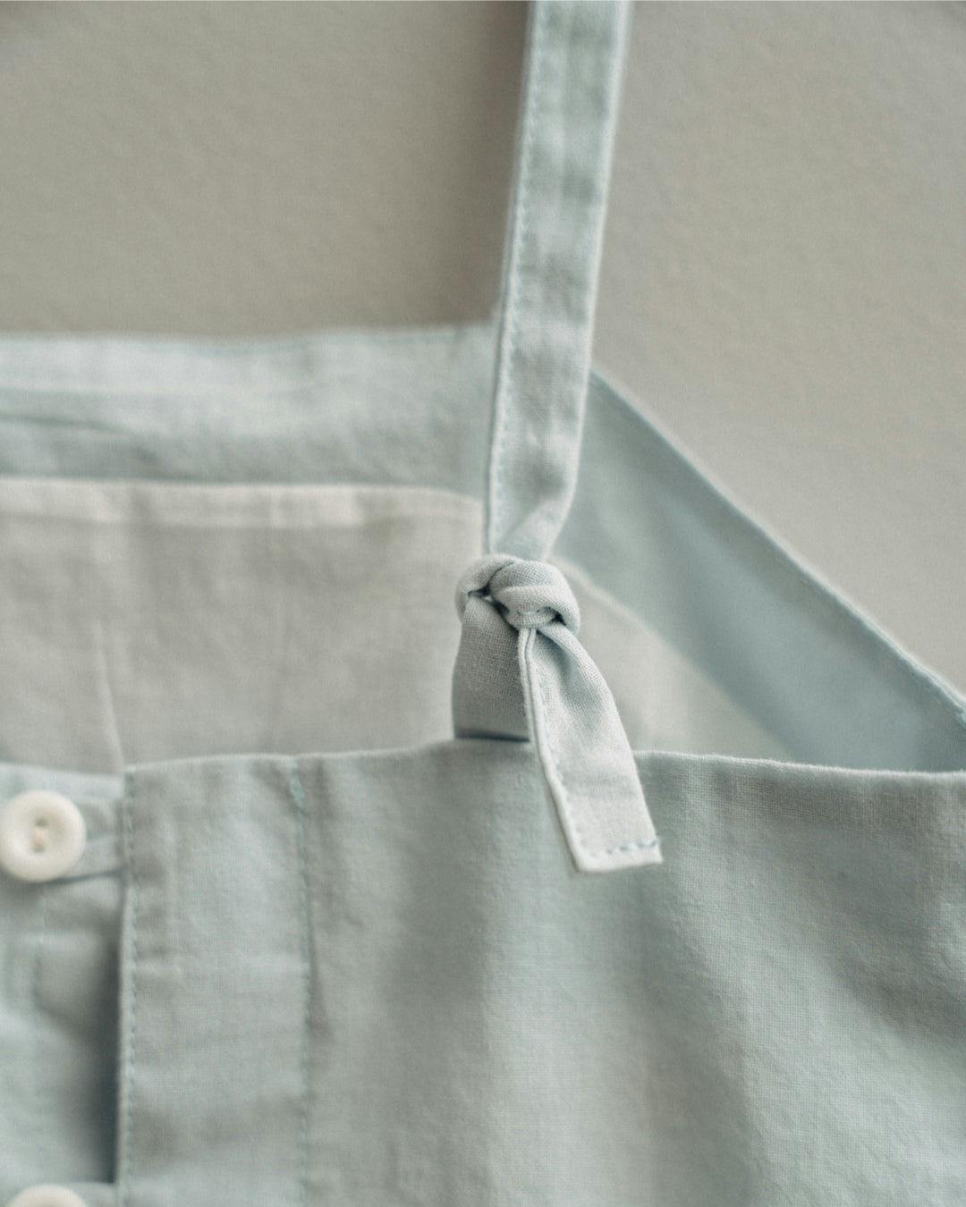 Hikari Pintuck Dress | Powder Blue