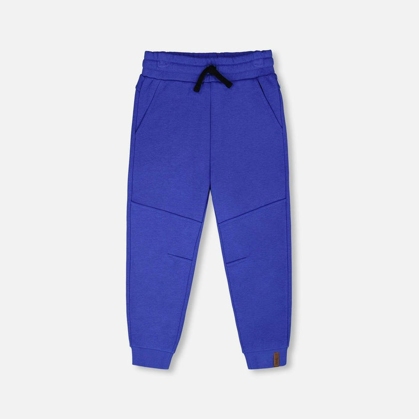 French Terry Sweatpants With Cross Seams