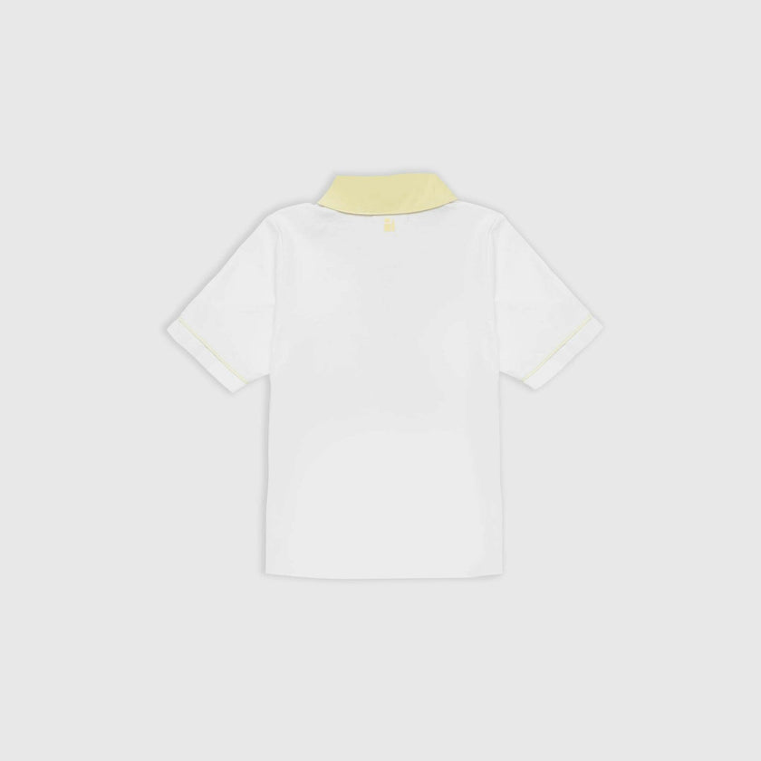 Tech Play Polo in Lemonade Trim